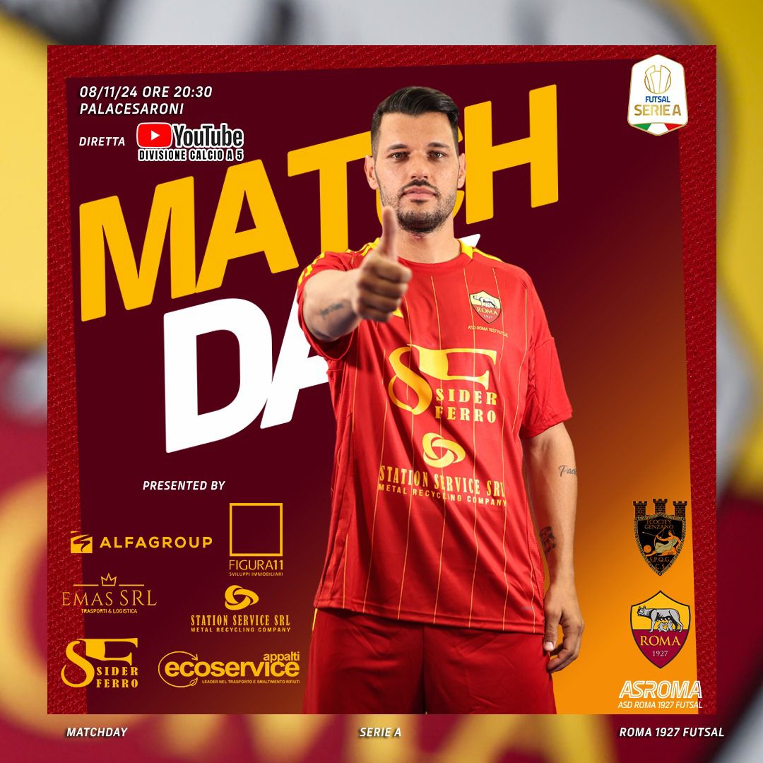 Matchday Ecocity Genzano - Roma 1927 Futsal 